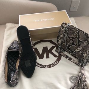 Michael Kors set shoes and bag